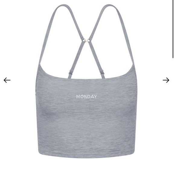 Monday Body Activewear Set in Heather Grey - Picture 2 of 16